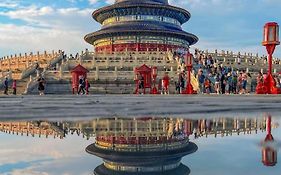 East Sacred Hotel ᴸᴱo---Foreign Accept---Tourism Service English-Speaking 丨 Near Tiananmen Forbidden City丨very Close To Metro Zhangzizhong And Beixinqiao 丨european Foot Ball English丨free Advance Tickets And Laundry Drying Service Coffee Snacks
